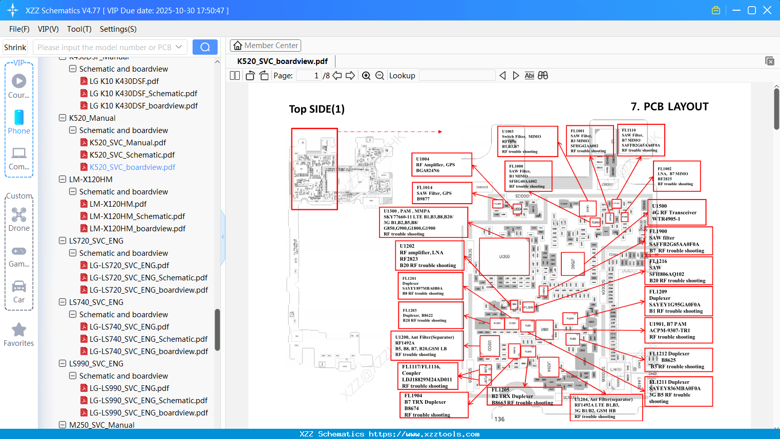 LG K520_SVC_boardview